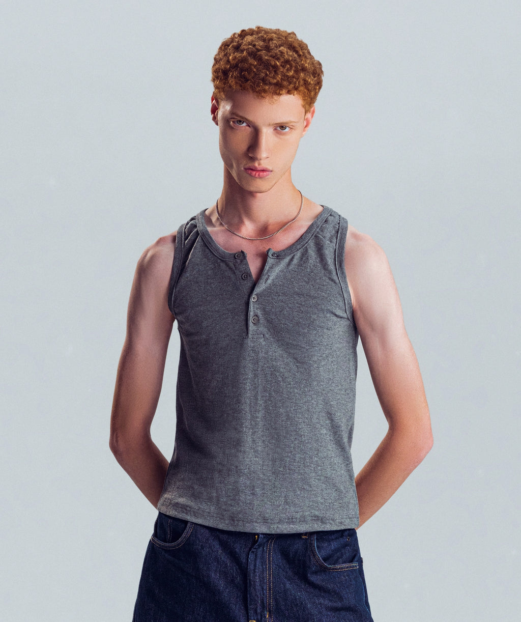 Off Duty Henley Tank