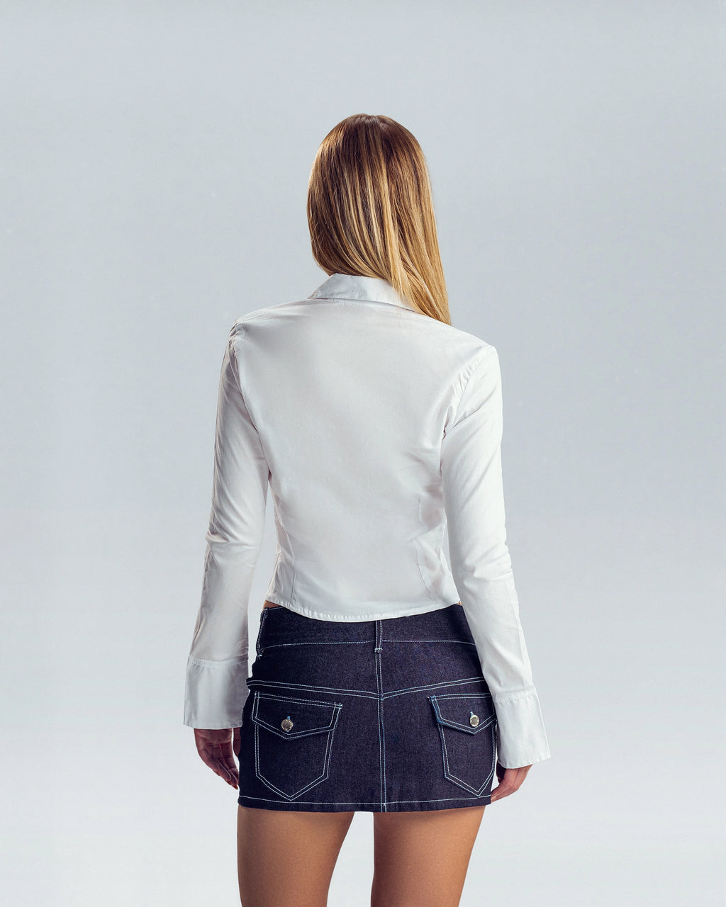 Static White Shirt