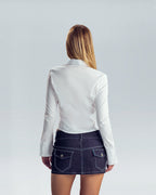 Static White Shirt